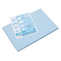 Pacon Tru-Ray Construction Paper, 76lb, 12 x 18, Sky Blue, PK50 103048